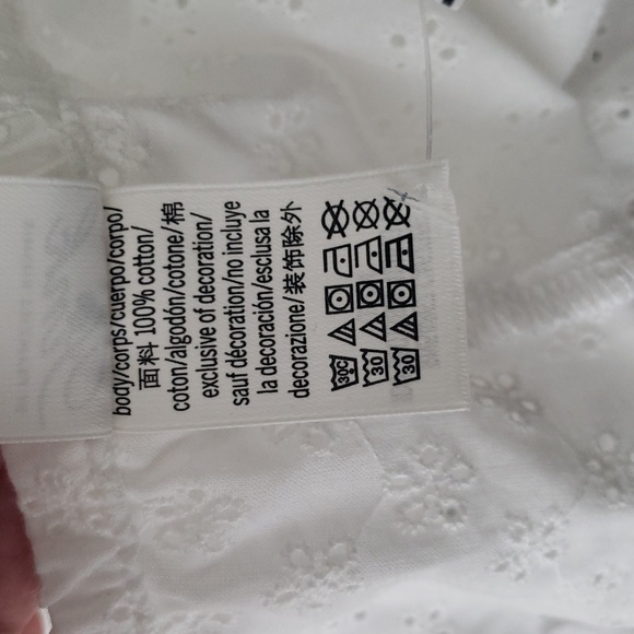 Frankies Bikinis x VS Pink White Eyelet Shorts/ Panties SZ XL‎ NWT - Picture 8 of 8